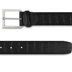 LodinG Ceintures*Ceinture cuir façon crocodile