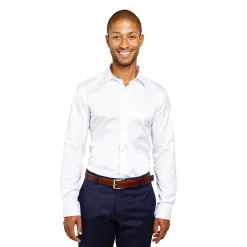 LodinG Chemises*Chemise he cintrée sans repassage en twill de coton