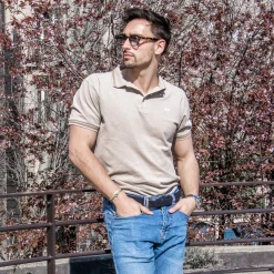 LodinG Polos*Polo chiné 100 % coton