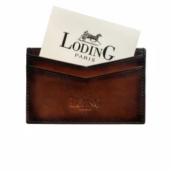 LodinG Maroquinerie*Porte-carte en cuir bleu