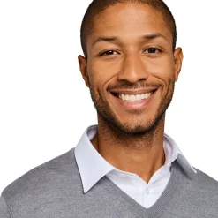 LodinG Maille*Pull col v 100% pure laine Mérinos