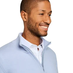 LodinG Maille*Pull col zip laine Mérinos et cachemire